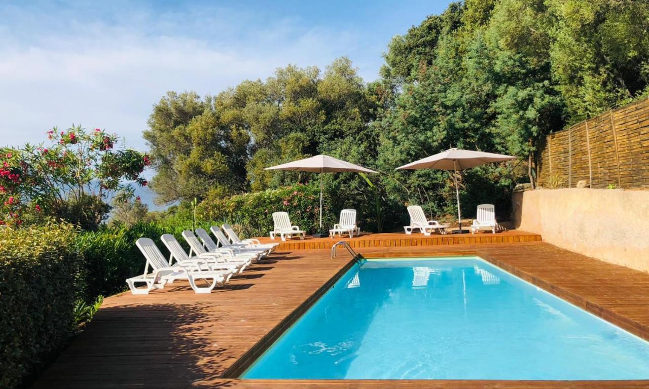מלון לומיו Camping Monte Ortu By Corsica Paradise מראה חיצוני תמונה